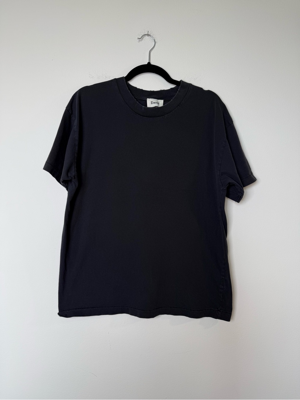Elwood Oversized Core Tee | Vintage Black | Adult Size Small